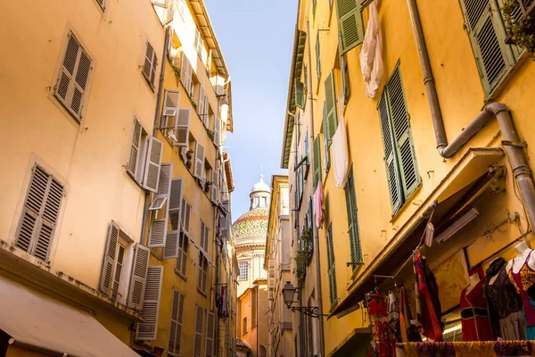 Gebäude Alten Zentrum Von Nizza Côte Azur — Stockfoto