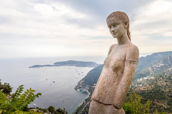 Statue Eze French Riviera — Stock Photo, Image