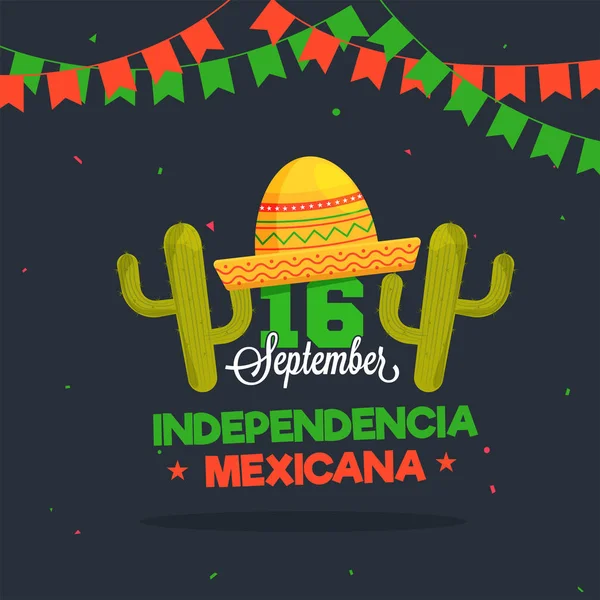 День Незалежності Мексика Фону — стоковий вектор