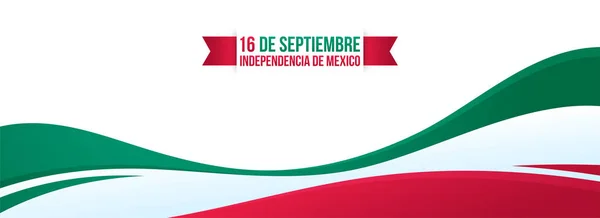 Bağımsızlık Günü Meksika Arka Plan — Stok Vektör