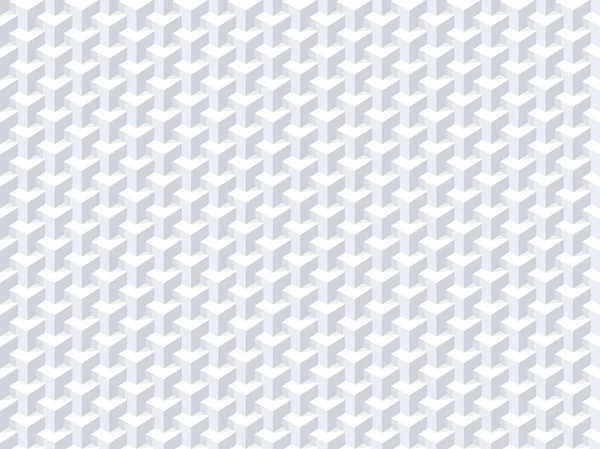白い幾何学的質感 ベクトルシームレスな背景 — ストックベクタ