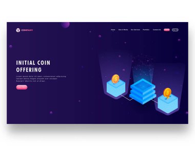 Sanal gerçek para Satım konsepte göre açılış sayfası tasarımı web sitesi veya hareket eden app için kullanılabilir.