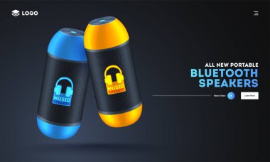 Akıllı hoparlörler bluetooth ile kahraman çekim bağlı.
