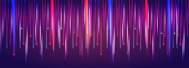 Renkli soyut lazer ışık düşen hareketli arka plan.