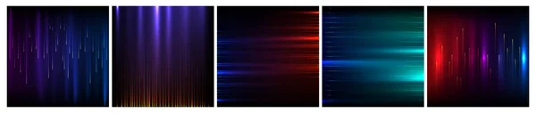 科学と技術の概念デジタル ピカピカ光線図 f — ストックベクタ