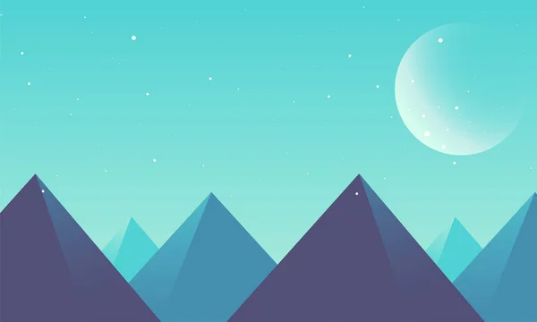 Hermosa naturaleza paisaje fondo . — Vector de stock