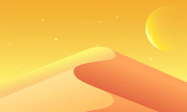 Creativo paisaje puesta del sol fondo . — Vector de stock