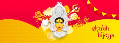 Hindu Miti'nin illüstrasyonu ile yaratıcı başlık veya afiş tasarımı