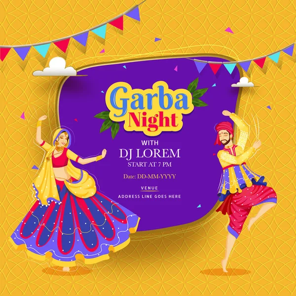10 619 490 Garba poster template Vector Images Depositphotos 10 619 490 Garba poster template Vector Images Depositphotos