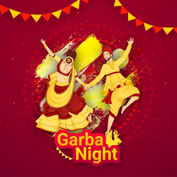 Çift d illüstrasyon ile yaratıcı poster veya şablon tasarımı