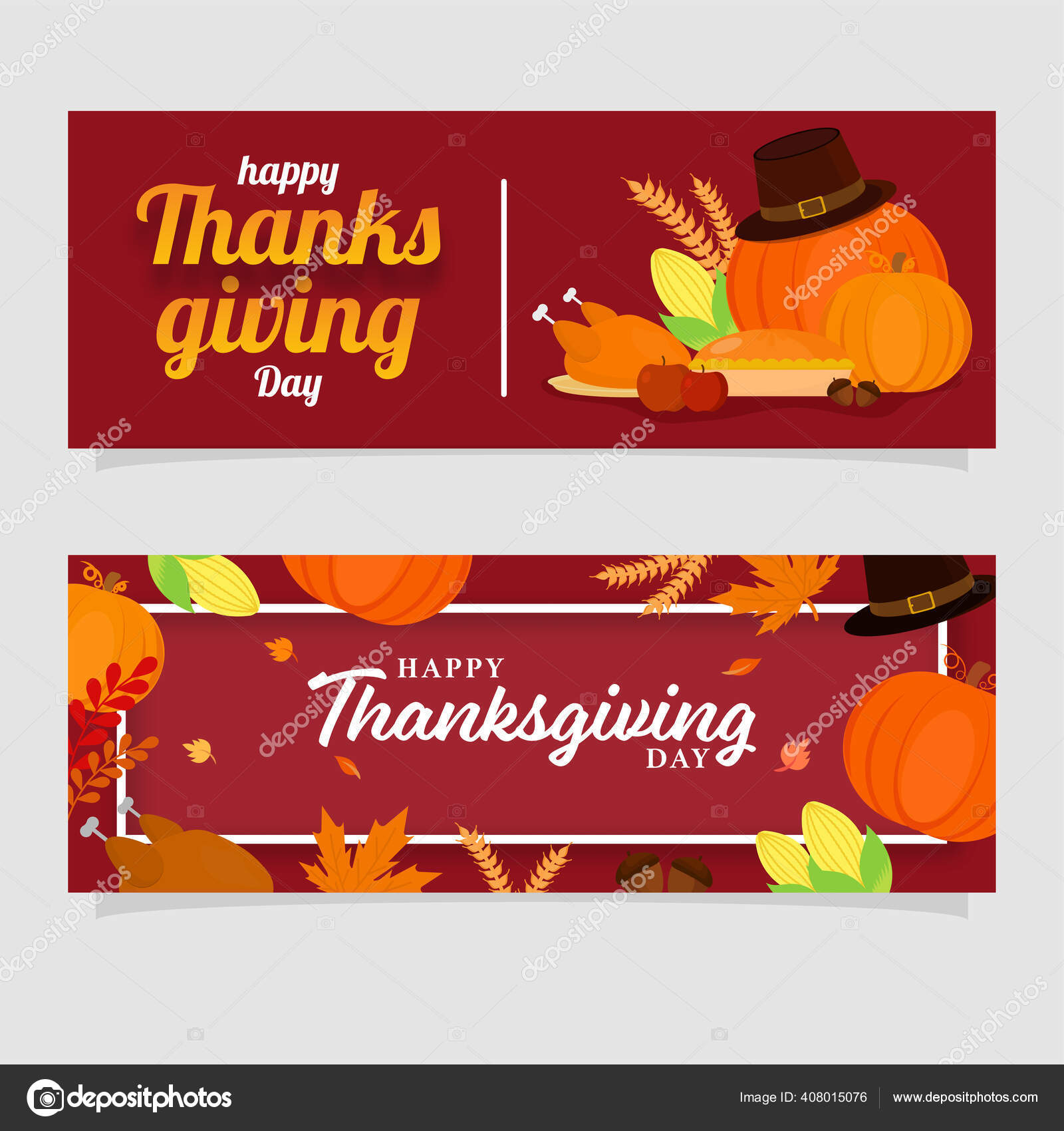 Happy Thanksgiving Day Template Design