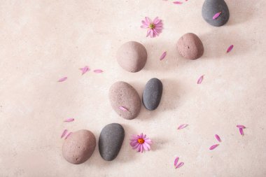 spa taşları düz yatıyordu masaj rahatletmek tedavi