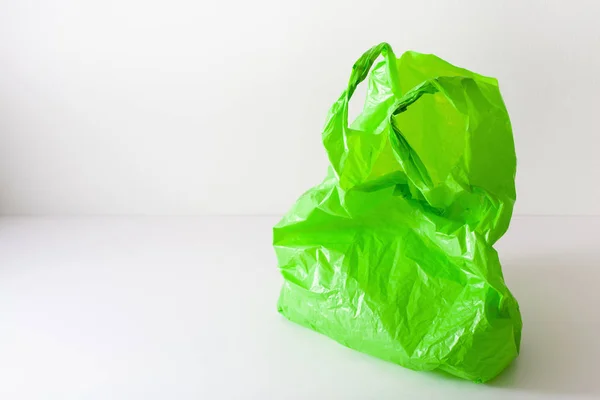 一次性塑料袋，废物，回收，环境问题 — 图库照片