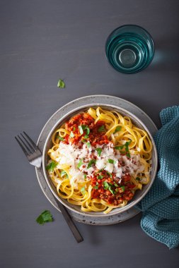 otlar ve parmesan, Tagliatelle bolognese makarna çeşitleri