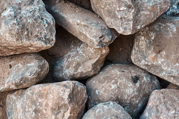 Imagen Cerca Grandes Piedras Grises Fondo Piedras —  Fotos de Stock