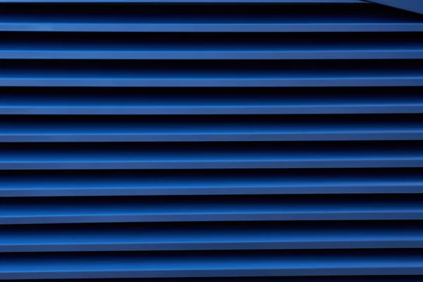 Close Image Blue Metallic Profile Pattern — Stock Photo, Image