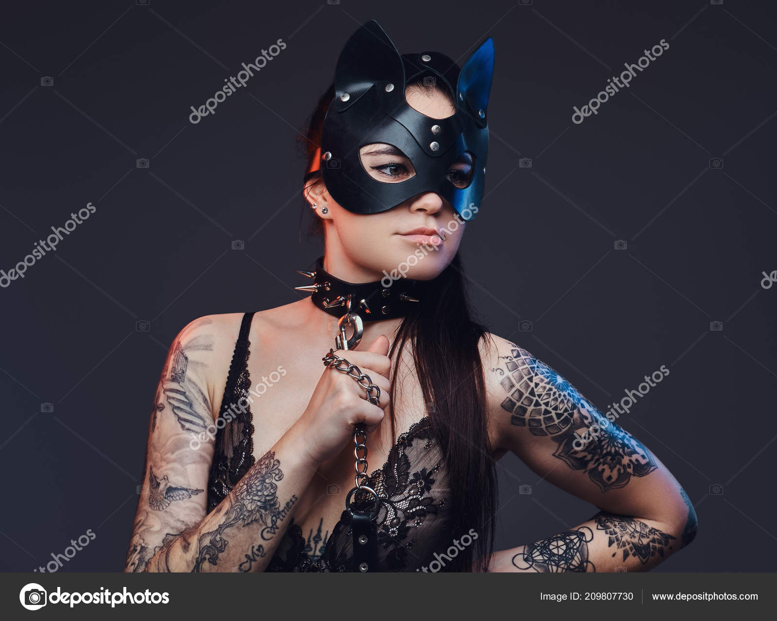 诱惑 女神 那 黑暗 肖像