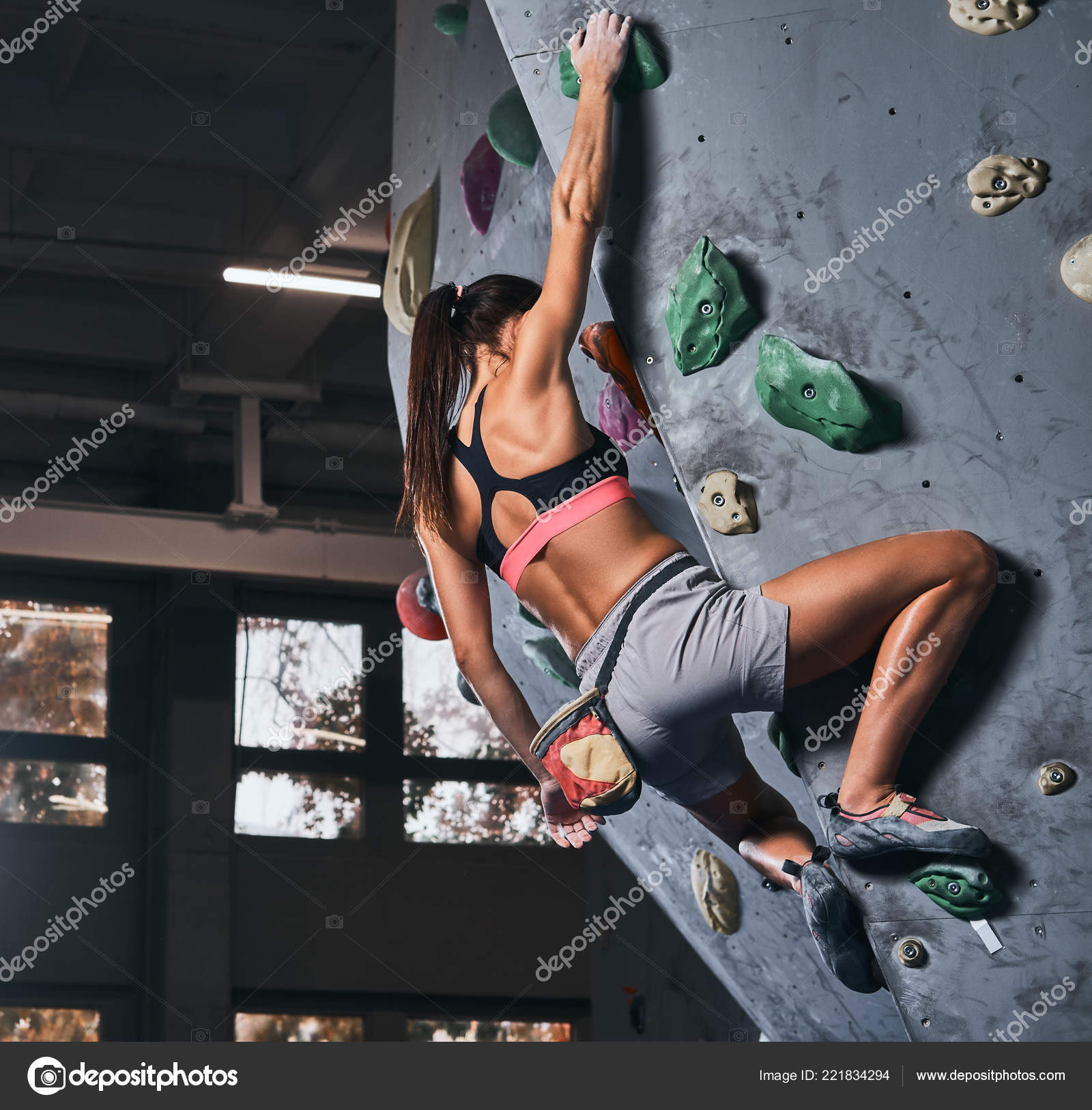 climbing sports bra