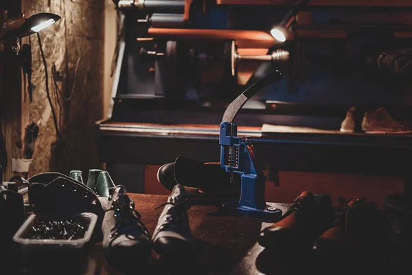 Ferramentas necessárias para fabricação de calçados — Fotografia de Stock