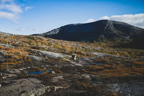 Lélegzetelállító kilátás a skandináv nemzeti parkra — Stock Fotó