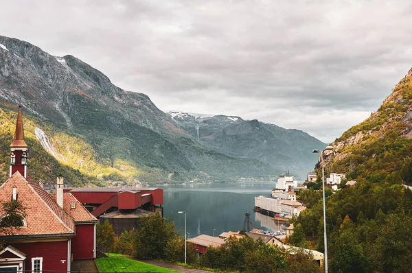 Norveç milli parkının manzarası — Stok fotoğraf