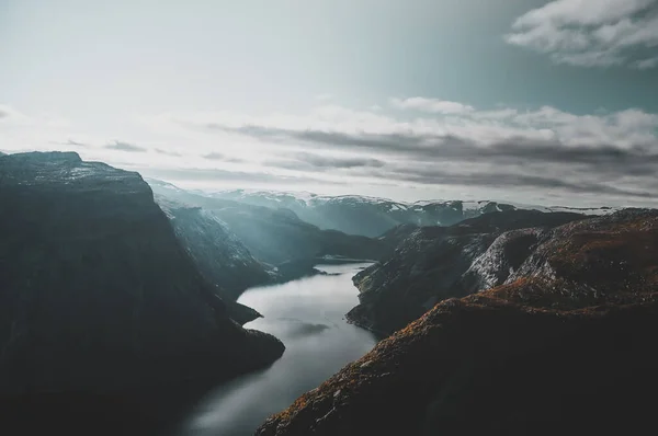 Norveç milli parkının manzarası — Stok fotoğraf
