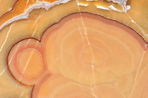 Real natural " Onyx Orange Nuvolato " texture pattern. Backgroun — Stock Photo, Image