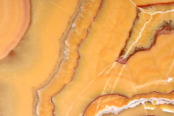 Padrão de textura natural real "Onyx Orange Nuvolato" . — Fotografia de Stock