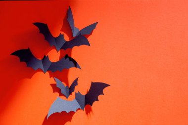 Cadılar Bayramınız Kutlu Olsun. Festival arka plan. Yarasalar bir sürü