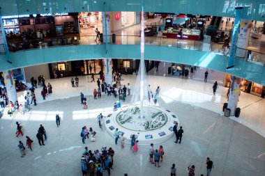 Dubai, Birleşik Arap Emirlikleri - 25 Nisan 2018: düzen tower projesi dünyanın en yüksek binası gelecek