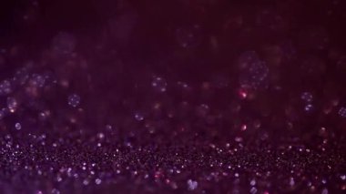 Mor glitter sihirli arka plan. Ufuk ışık ve ücretsiz odaklı yer tasarımınız için.