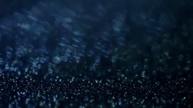 Derin mavi glitter sihirli arka plan. Ufuk ışık ve ücretsiz odaklı yer tasarımınız için.