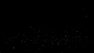 Karanlık glitter sihirli arka plan. Ufuk ışık ve ücretsiz odaklı yer tasarımınız için.