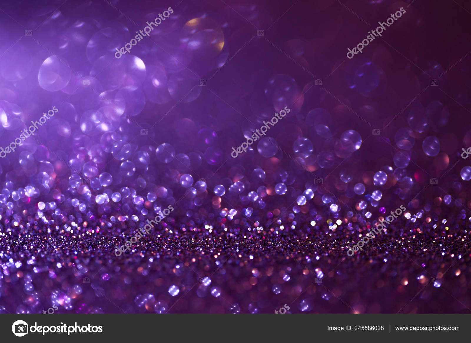 Purple glitter magic background. Defocused light and free focused place for  your design. Stock Photo by ©KrisCole 245586028