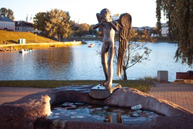 Minsk, Beyaz Rusya - 9 Eylül 2013: memorial Belarus askerler için adanmış