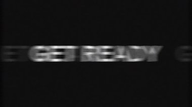 yazıt siyah ekranda hazır olsun. oyunu başlatmak ya da bazı meydan okuma.