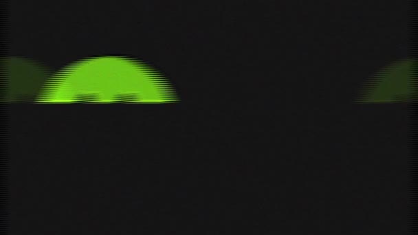 Bon visage souriant couleur jaune est changé en un rouge maléfique. un ordinateur maléfique avec intelligence artificielle .