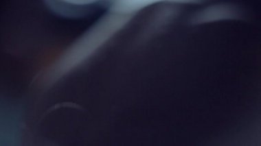 Bilgisayar oyunları için oyun alanını kullanın, konsept çok yakın çekim ve yumuşak odaklanma. Video oyunları oyna