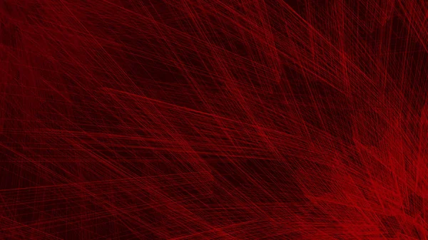 Fondo Geométrico Rojo Abstracto Con Rayos Inusuales Relación Aspecto Diseño — Vector de stock