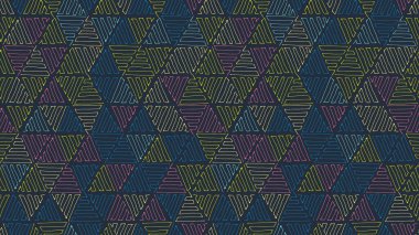 Rastgele çizilmiş elle çizilmiş soyut geometrik dikişsiz desen. Vektör karalama arkaplanı.