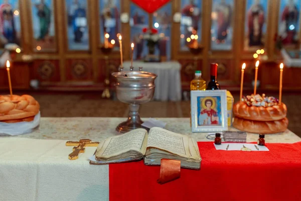 Vnitřní Moldavské pravoslavná církev — Stock fotografie