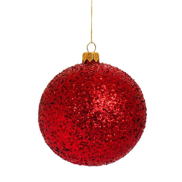 Bauble di Natale su bianco — Foto Stock