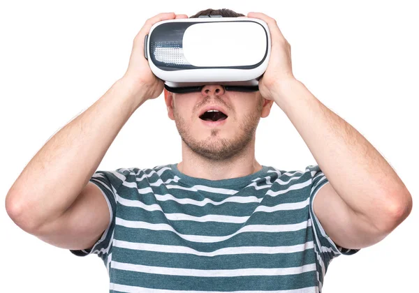 Hombre con gafas VR —  Fotos de Stock