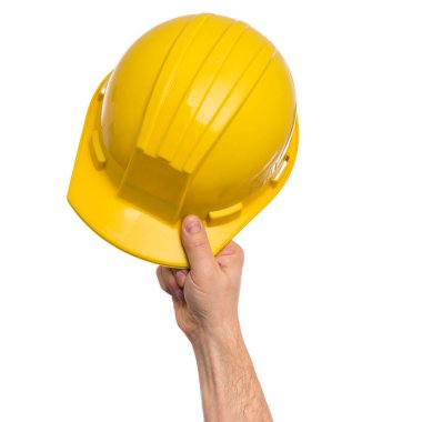 Sert şapkalı Erkek El