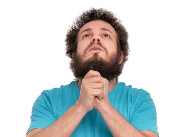 Çılgın sakallı adam duyguları ve işaretleri