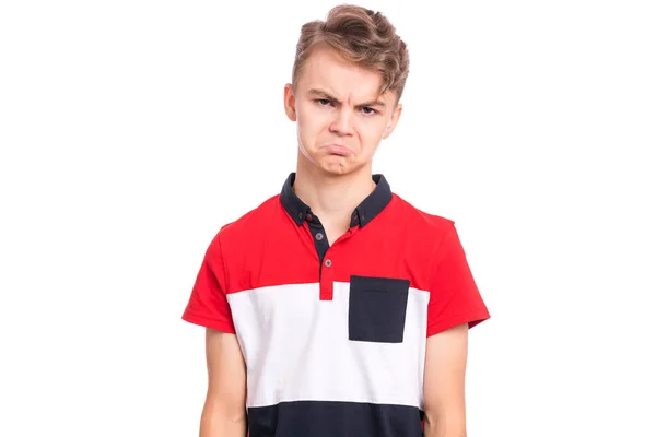 Boy emotions and signs — Stock Photo, Image