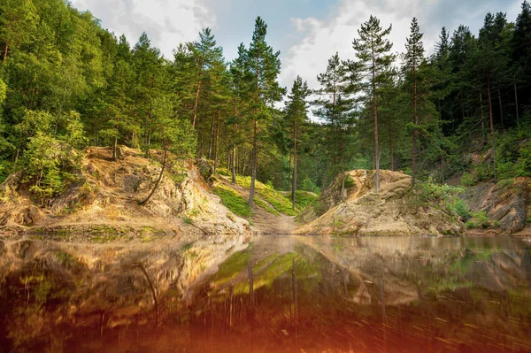 Coloridos lagos en Polonia —  Fotos de Stock