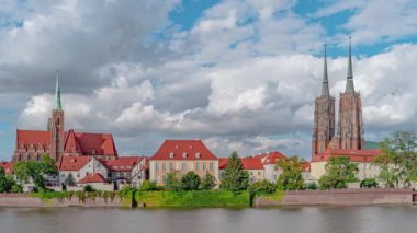 Wroclaw 'da Katedral Vaftizcisinin 4K Zaman Süreleri