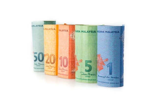 Maleisische valuta — Stockfoto