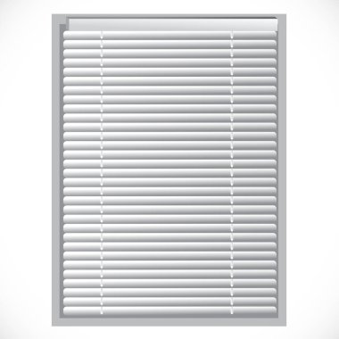 Venedik panjuru. vektör illüstrasyonu